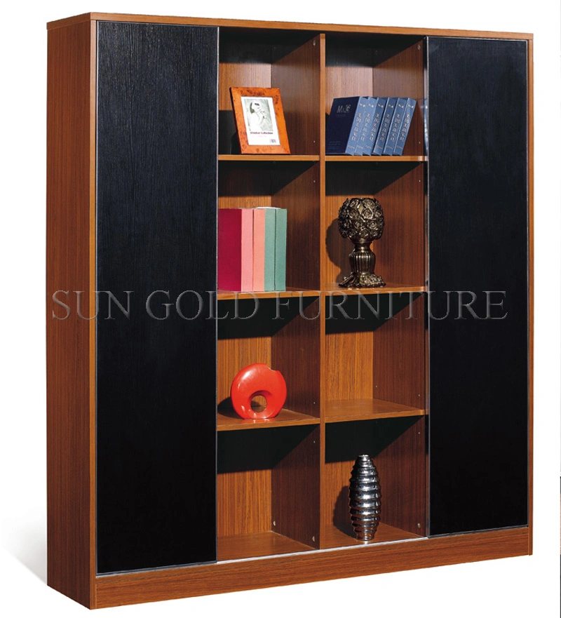 Modern Furniture Office Deliver Wooden Bookshelf File Shelf Model (SZ-FCT624)