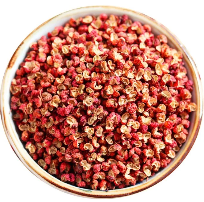 Hua Jiao Sichuan Natural de pimento vermelho Pericarpium Zanthoxyli frutos