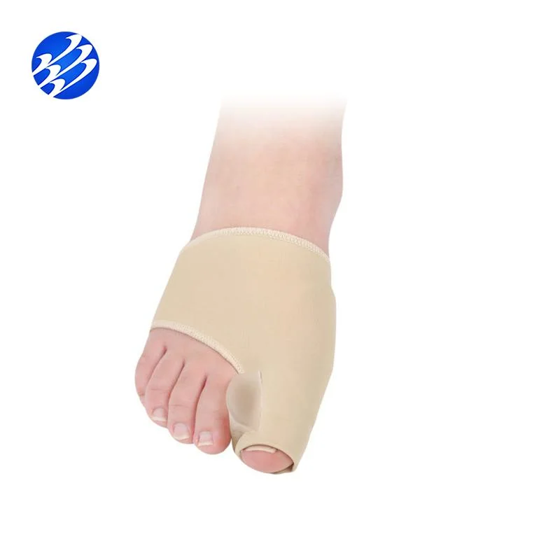 Big Toe Separator Elastic Fabric Orthopädische Bunion Schiene mit Gel