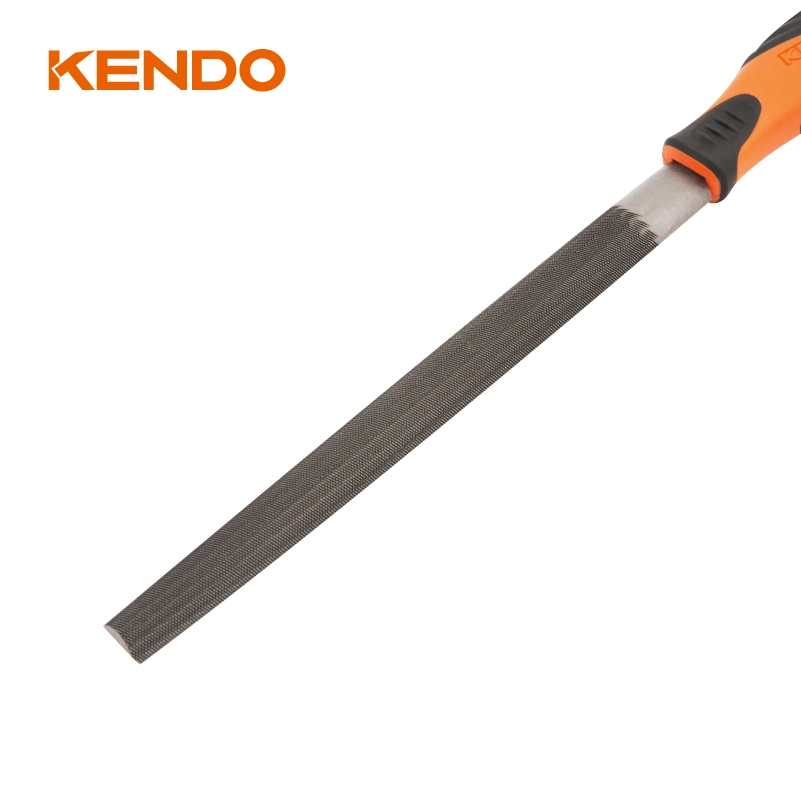 Kendo 8 Inch Double Cut Steel Flat Steel File