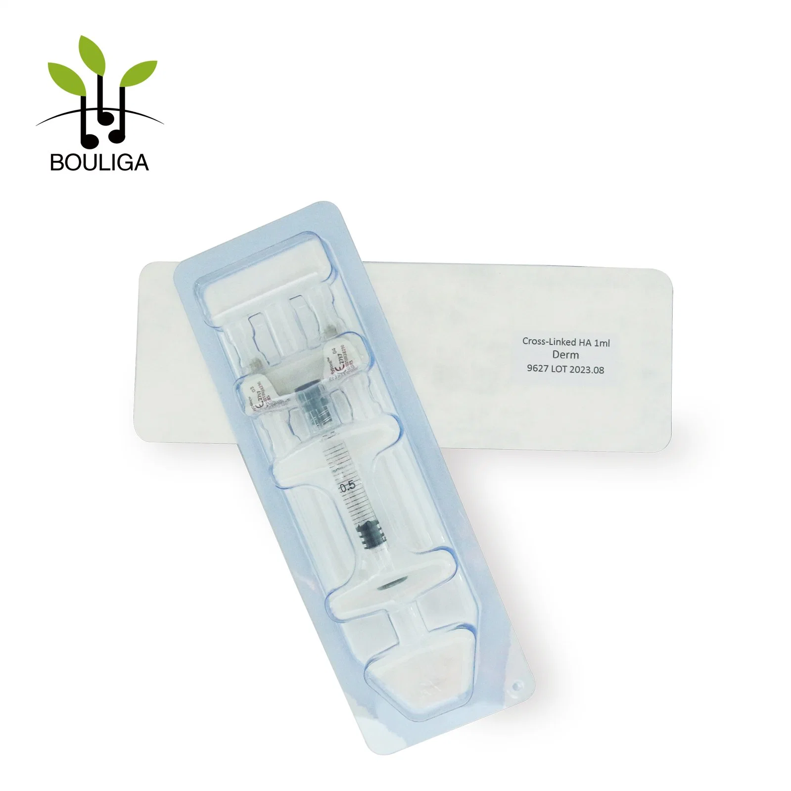 Bouliga Academy Productos Cross Linked Injectable Hyaluronic Acid Dermal Filler 1ml llenadora de ha segura y duradera