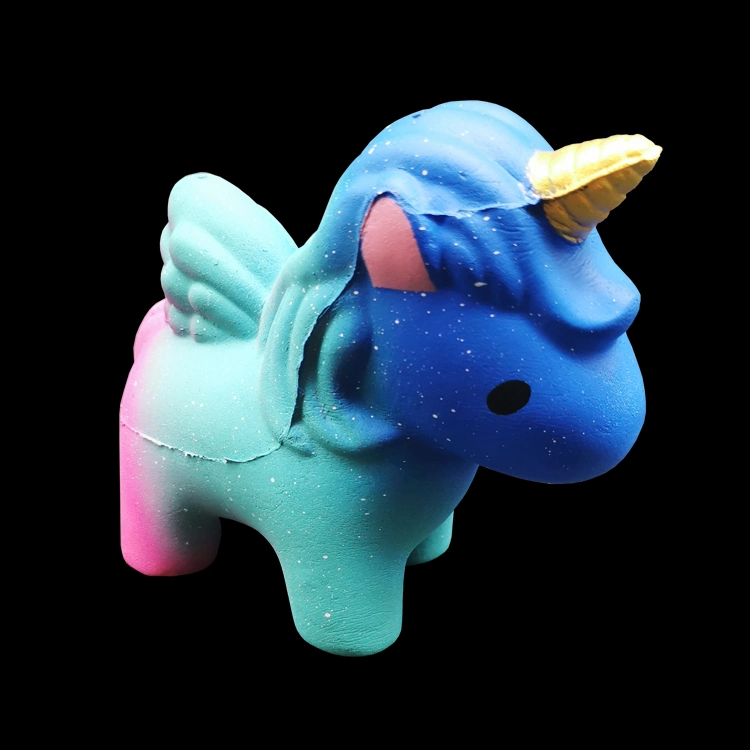 Customized Promotional Release Pressure Slow Rebound Squishy PU Foam Horse Stress Ball