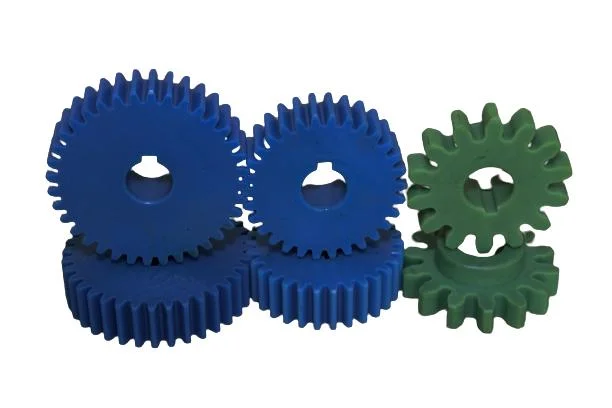 High Precision Customized POM Nylon Helical Gear with High Wear Resistance for Labelling Machine