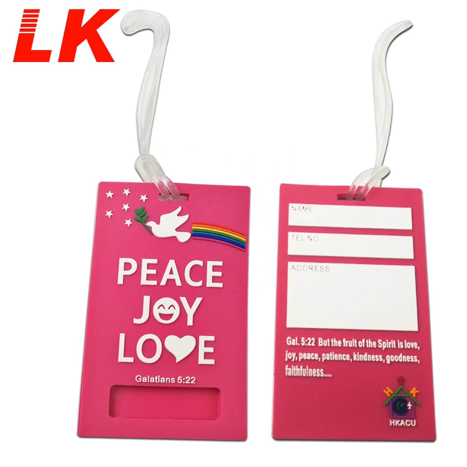 Various Style Customized Luggage Tag Wholesale/Supplier Supplies for School Travel