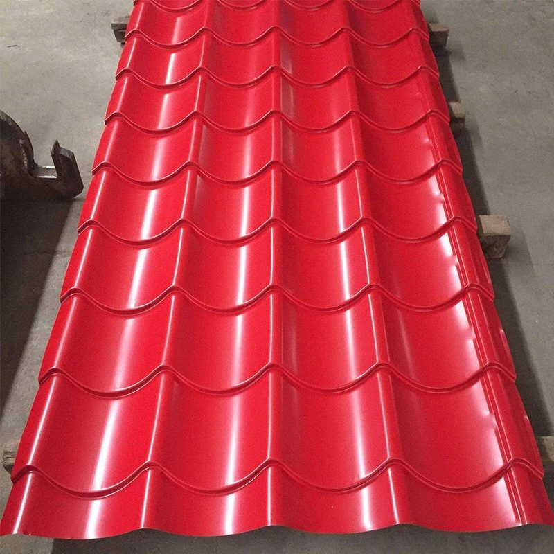 PPGI Metal Iron Zinc Roofing Tiles Galvalume Corrugated Steel Roof Profile Sheet