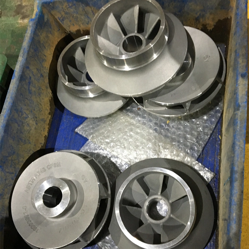 Investment Casting Edelstahl Pumpe Impeller Boot Propeller