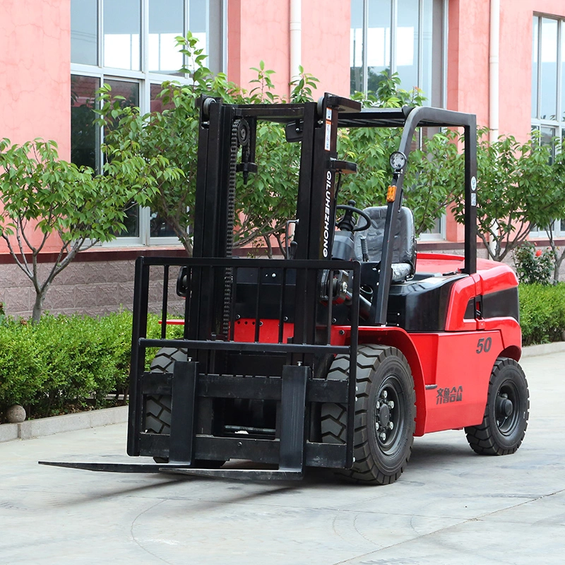 5 Tons Manual Safety Standard Power Industrial Multiple Positioner Portable Counter Balance Forklift