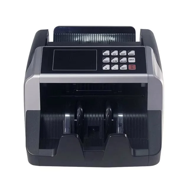 Union 0721 High Speed Bill Detector UV IR Cash Note Back Load Indian Currency Money Counting Machine with LED Screen