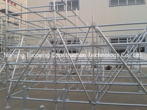 Steel Ladder with Brackets Cuplock Scaffold for Co Engineering Projects