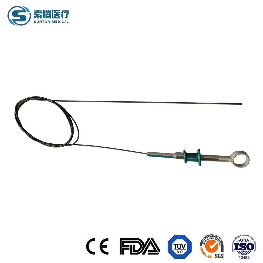 Sunton High Accuracy Disposable Surgical Use Endoscopic Biopsy Pliers China 1600/2300mm Length Biopsy Forceps Factory PE Covering Material Biopsy Forceps