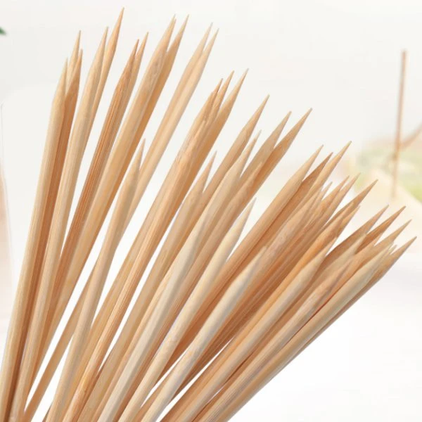 Bamboo Sticks BBQ Skewers Round Bamboo Stick/ Picks