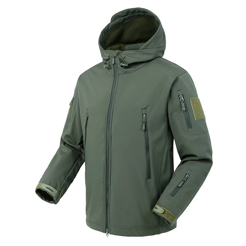 Wear al por mayor de 4 vías Stretch repelente al agua Softshell