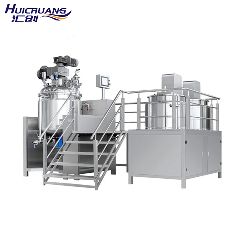 China Manufacture Vacuum Homogeneous Emulsifier Cream Homogenizer Emulsification Reactor