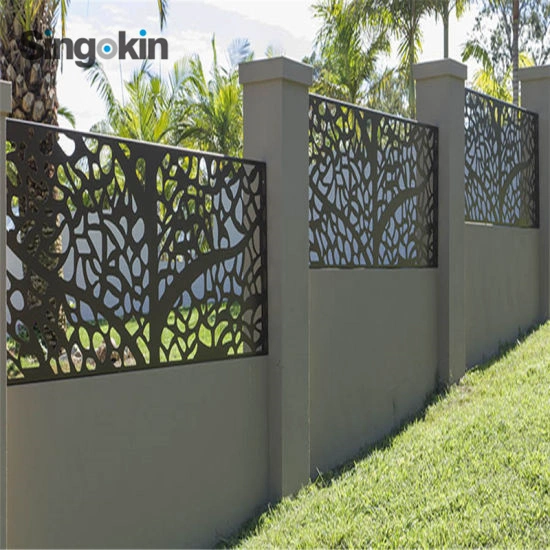 Factory Supply Shading Screens Laser Cutting Perforated Metal Panels