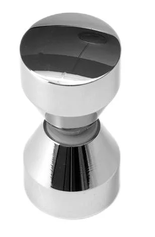 OEM Frameless Shower-Enclosure Bathroom Fittings Finger-Pull Finger-Grip Back-to-Back Single-Side Sliding Doorknob