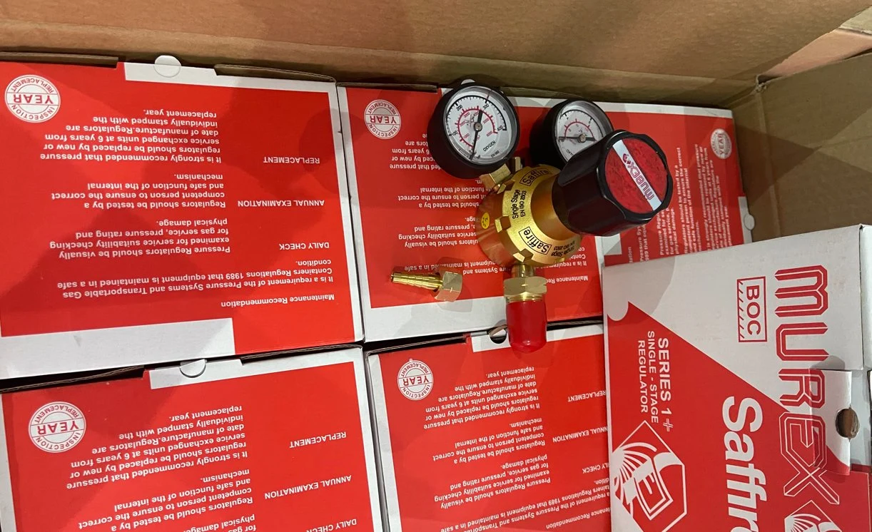 Australian Type Oxygen and Acetylene Gas Regulator