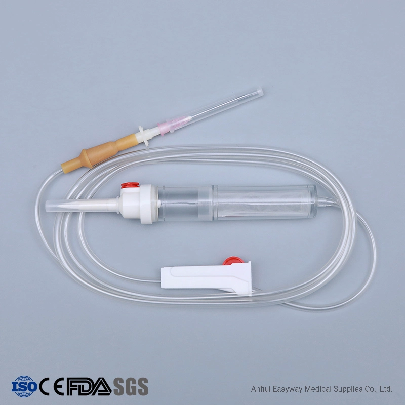 Medical Supplies Blood Transfusion Set with Filter and Needle