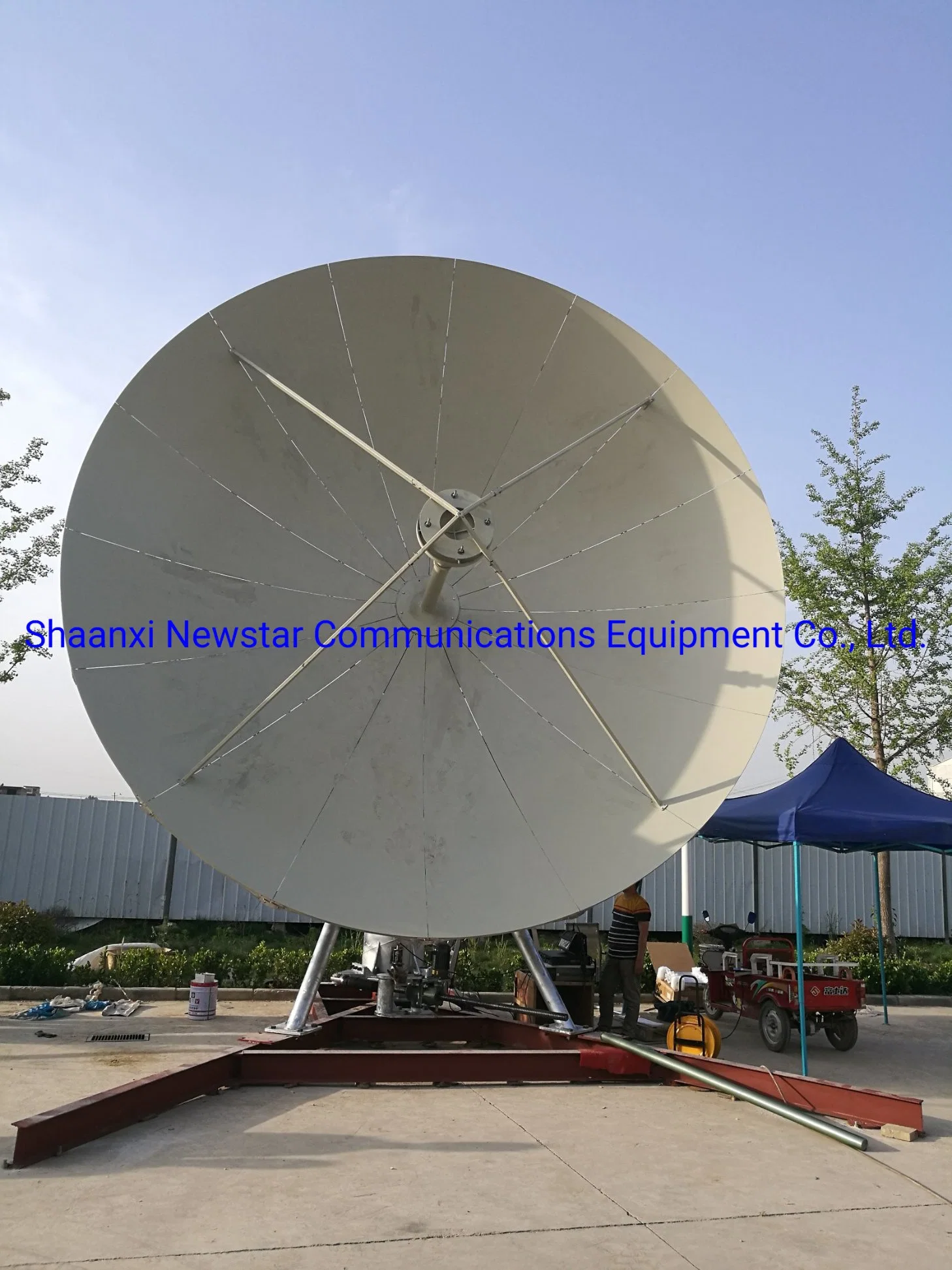 Newstar 6.2m Satellite Receiving and Transmitting Antenna