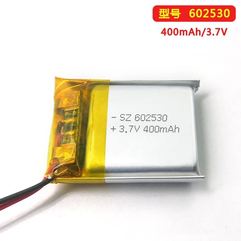 Neue Markenladung Lithium-Ionen-Beutel Zelle 3,7V 400mAh Prismatic Batteriezellen Zelle für Solaranlagen