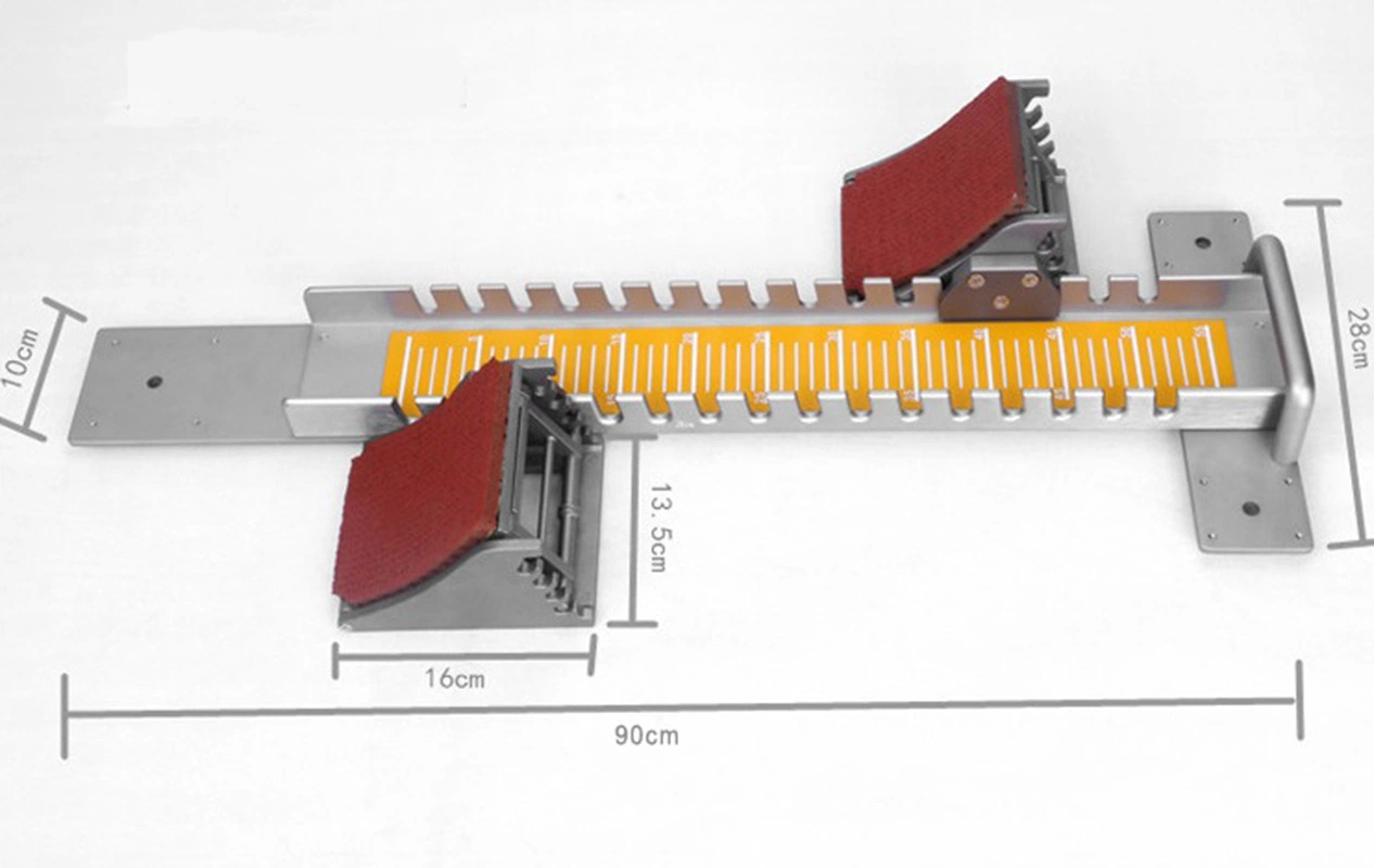 Einstellbare Wettbewerb Sprint Training Laufgerät Aluminium-Legierung Spur und Feld Bl15284