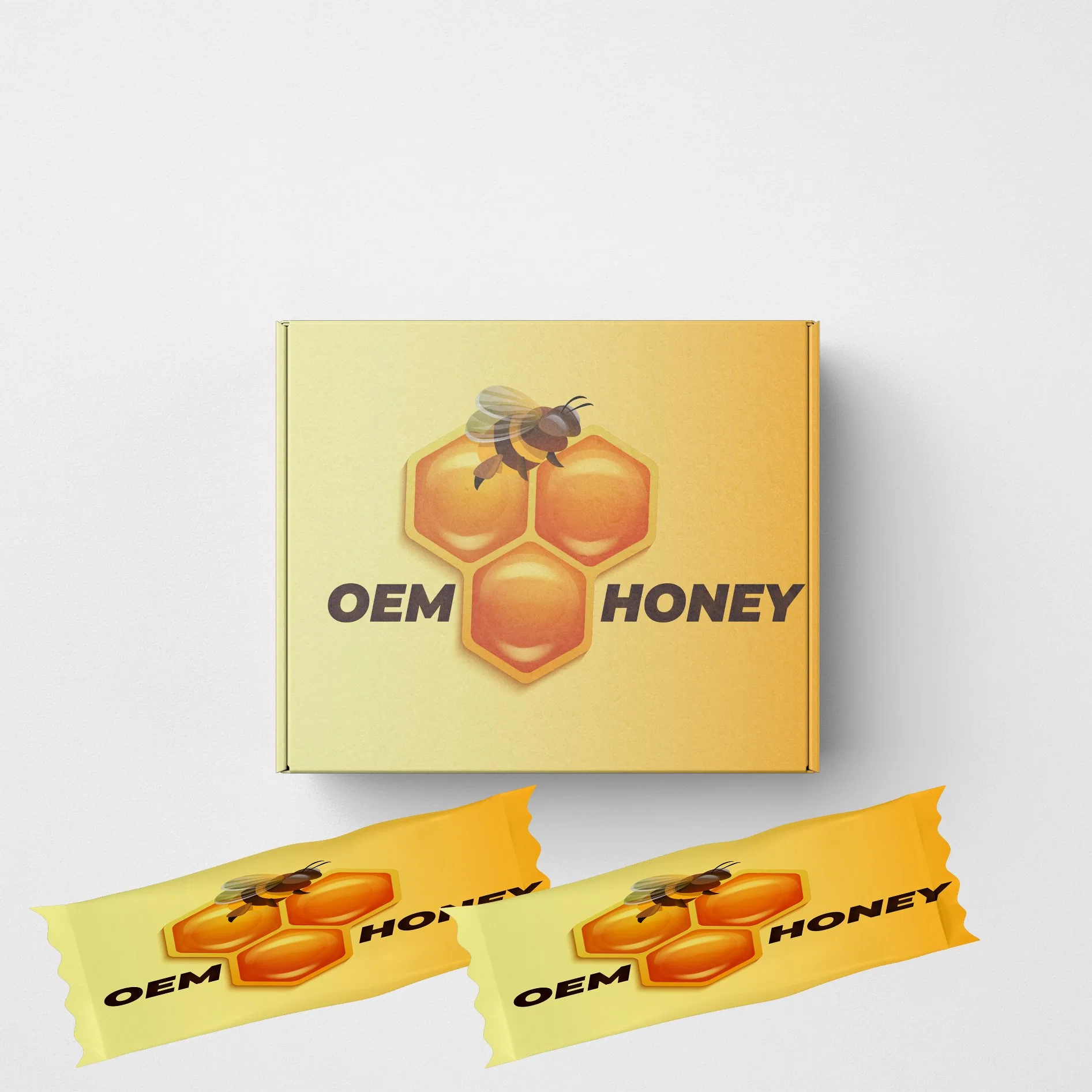 Factory Best Price Organic Wooden Box 12 Sachets Honey New Packaging Available