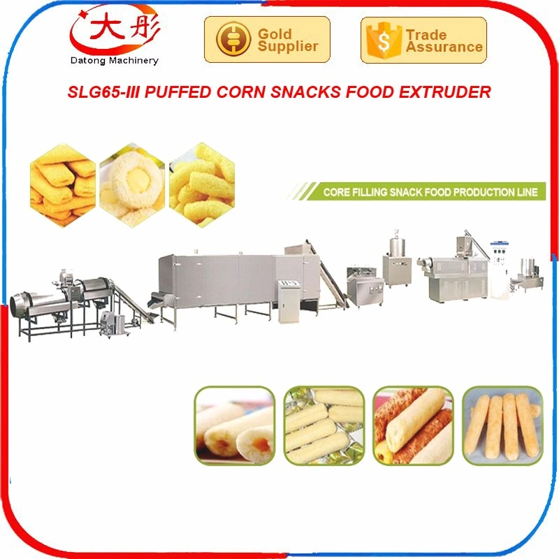 Inflating Snacks Food Processing Line