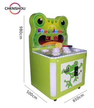 Máquina de jogo de kid Game Arcade com martelo operada por moeda para criança Bater com Hammer Whack uma máquina de jogo de resgate de Mole