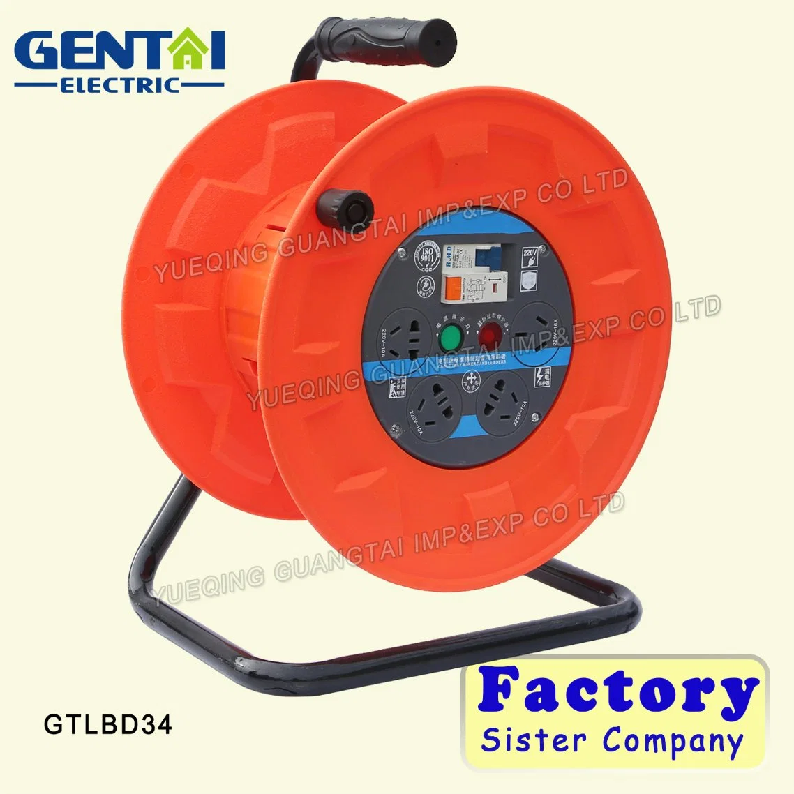 Removable Multi-Socket Outlets Power Cable Reel