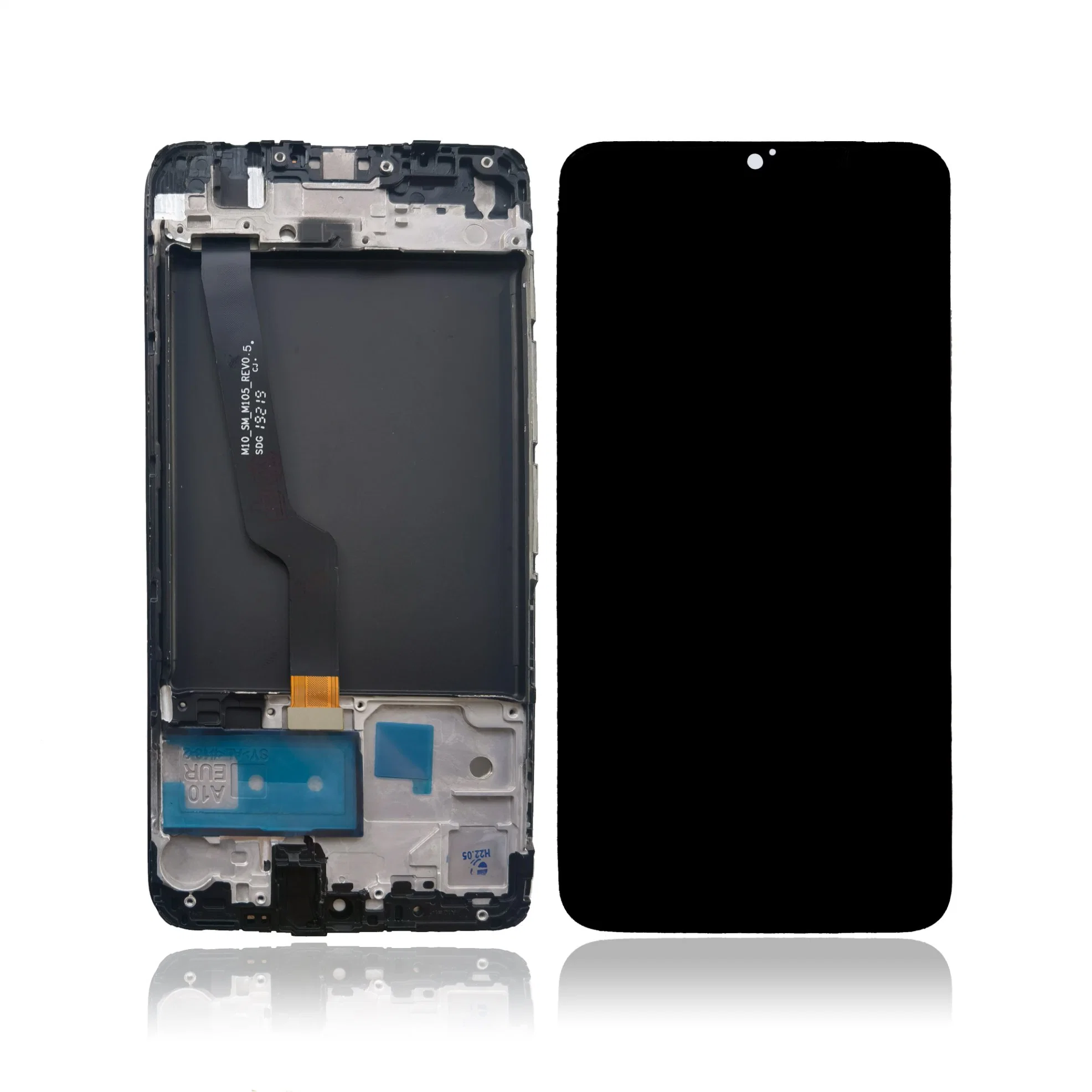 Factory Mobile Phone LCD Touch Screen for Samsung A10 with Frame Display Assembly Replacement Orginal