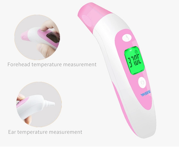 Measure Temperature Digital Infrared Thermometer Forehead Ear Temperature Measurement