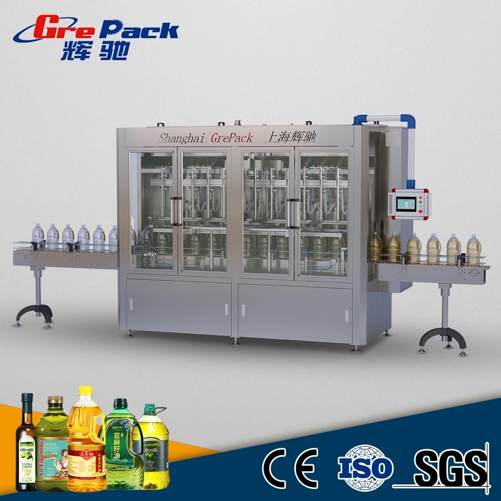 Industrial Sunflower Vegetable Palm Oil Filling Line