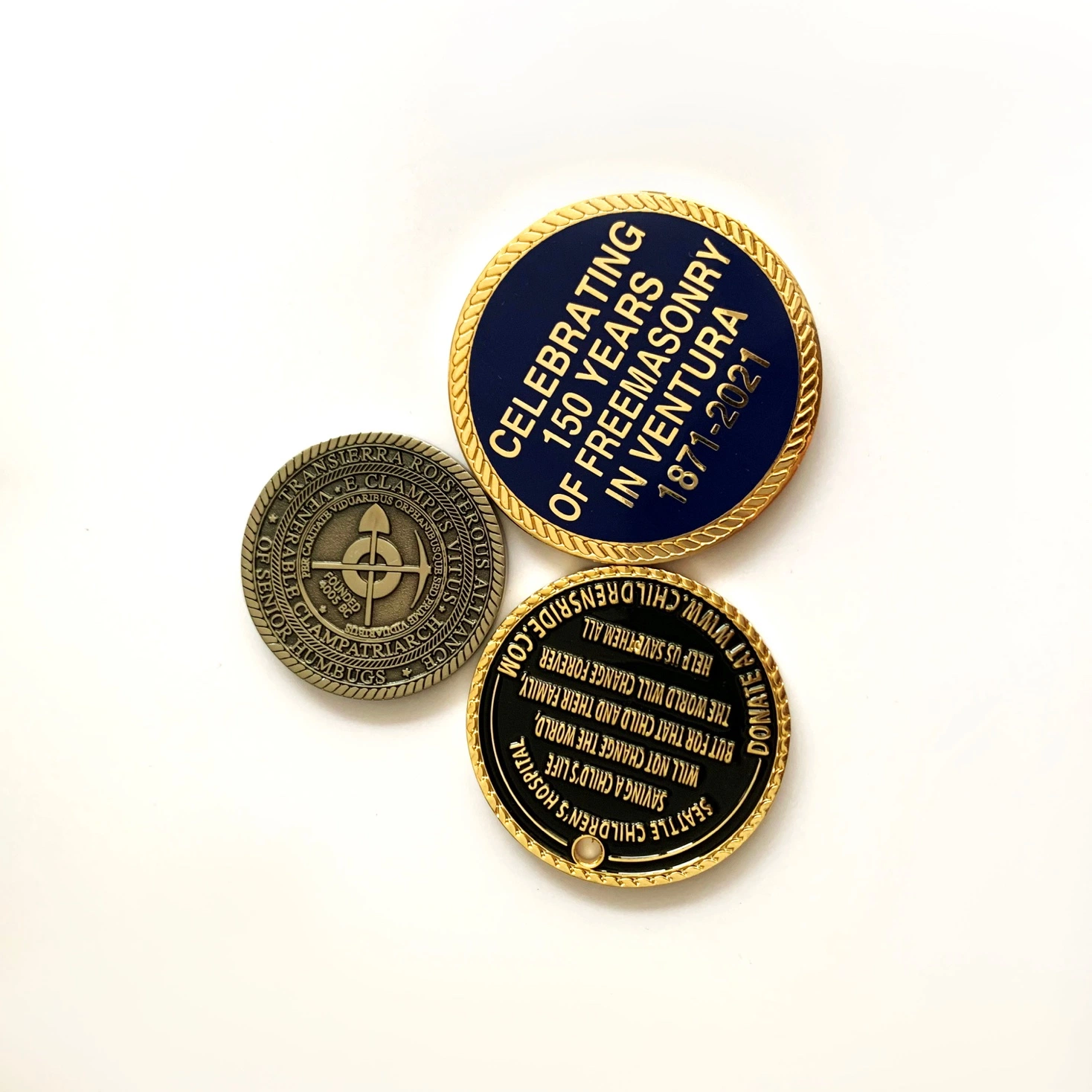 Original Factory Hot Sale No Minimum Coin Custom Challenge Military Coins