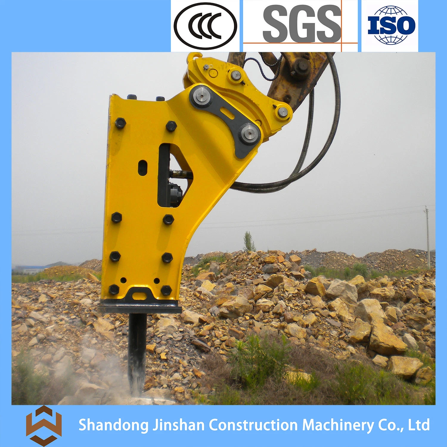 CE Certified Excavators High quality/High cost performance for Rock Crushing Excavators Breaking Hammer Hydraulic Breaker