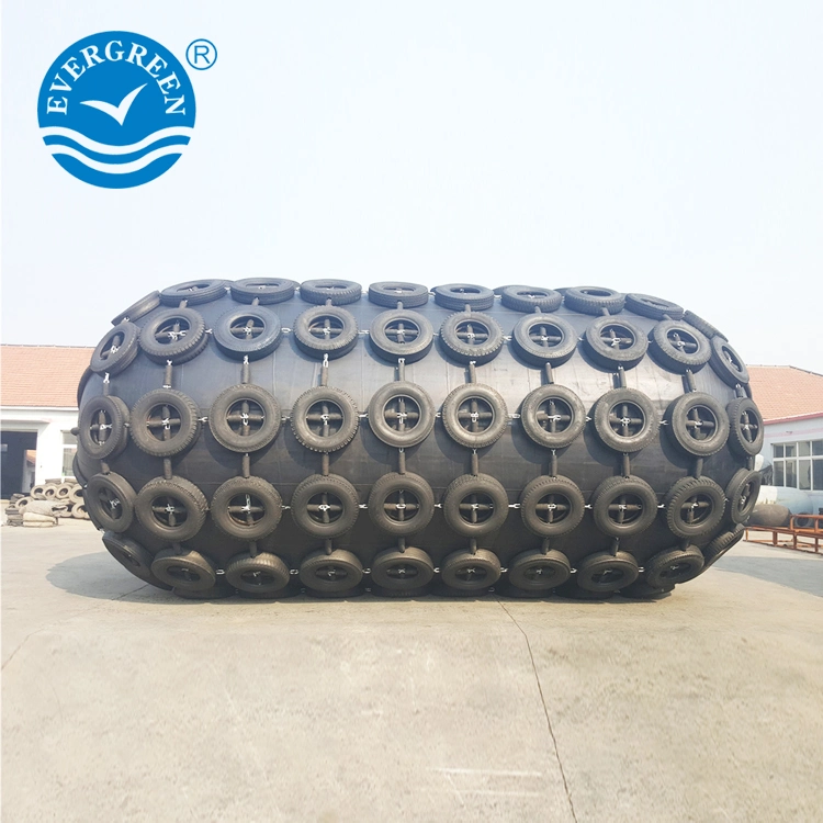 Yokohama Type Pneumatic Rubber Fender with Tire and Chain