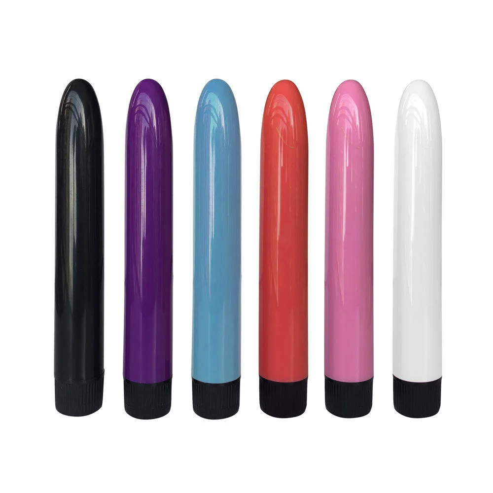 Battery Type 7 Inch Vibrating Long Bullet Anal Toy