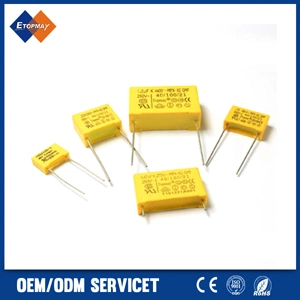 104K 275V Metallized Polypropylene Film X2 Capacitor (TMCF18)