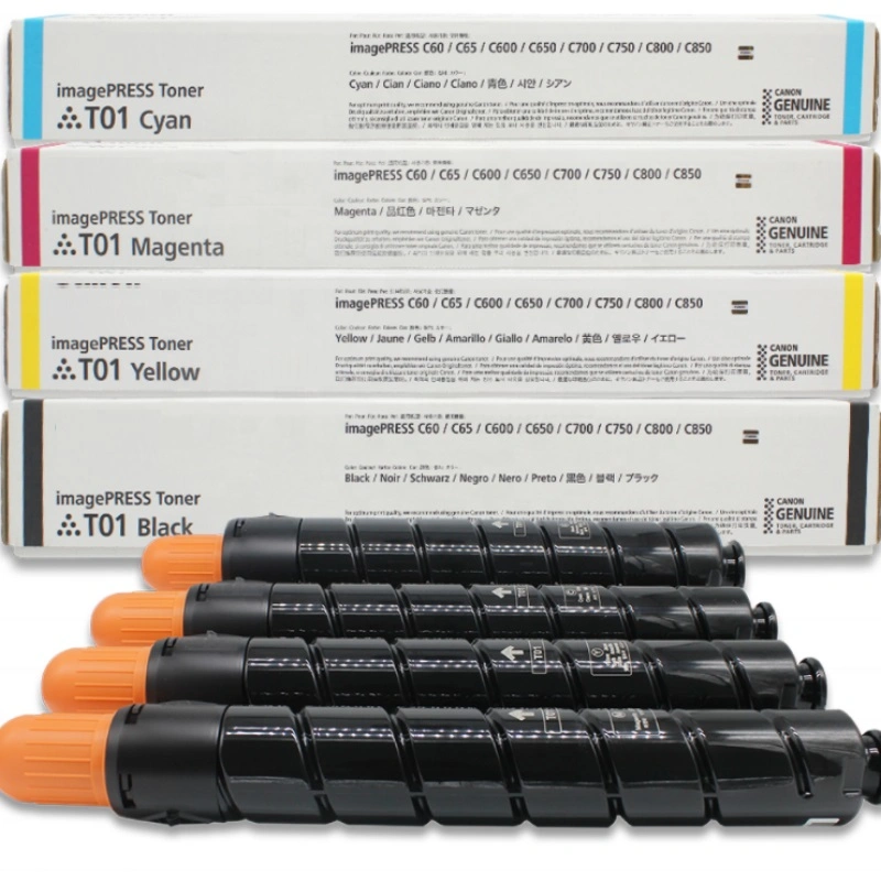 Original Compatible T01 Toner Cartridge for Canon Imagepress C60 C65 C600 C650 C700