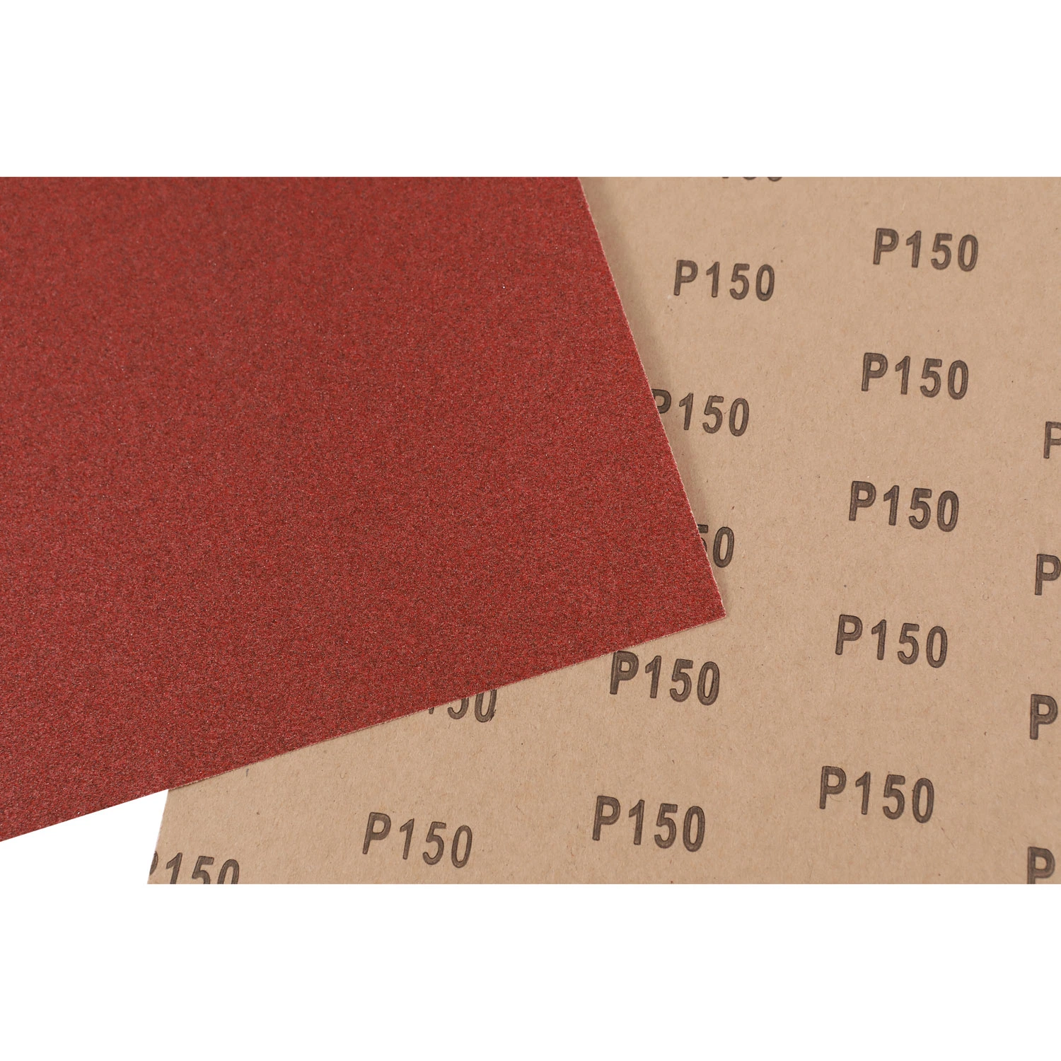 Abrasive Paper Red Color Aluminum Oxide C-Weight Craft Paper Wall Polishing