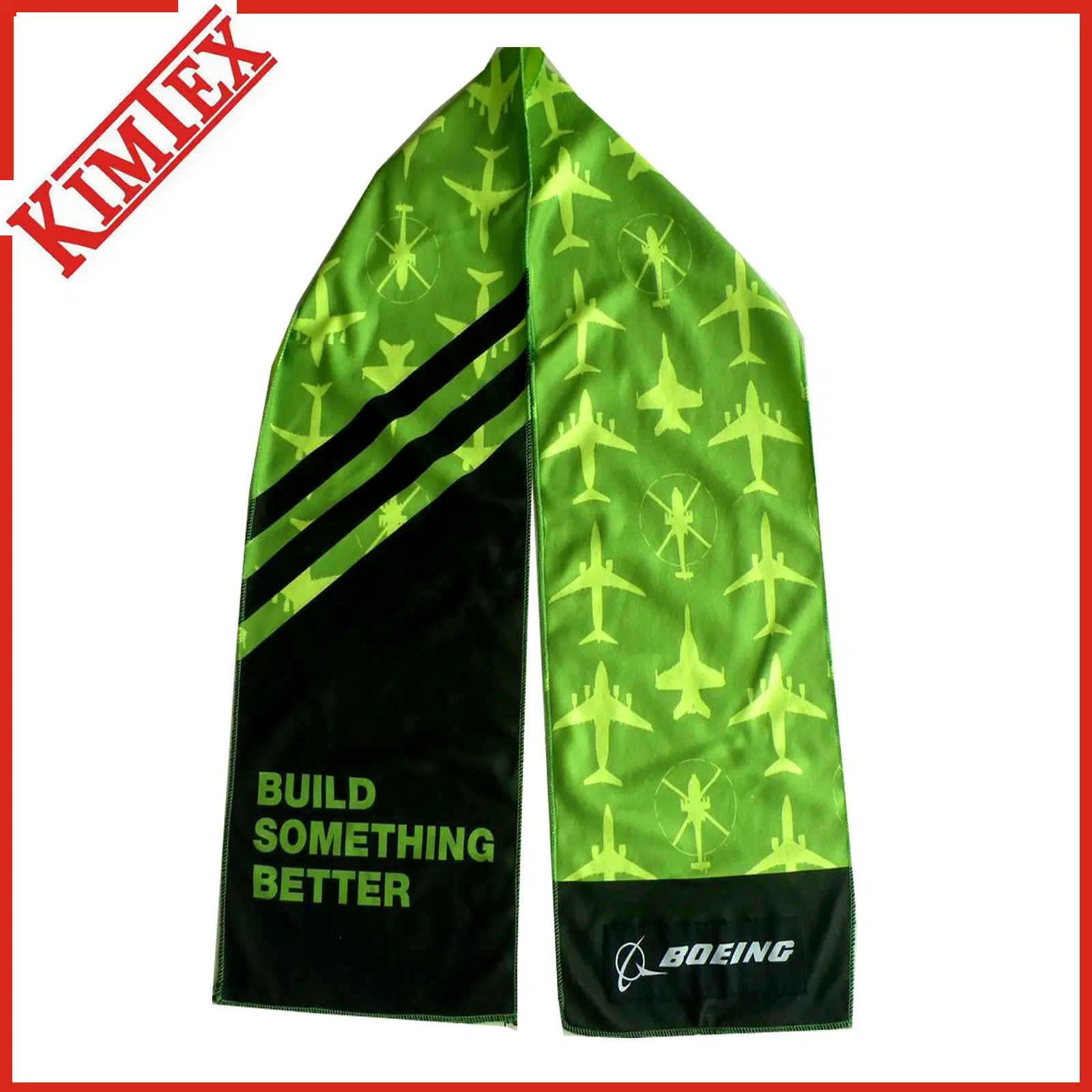 Fashion Fleece Printing Mesh Scarf