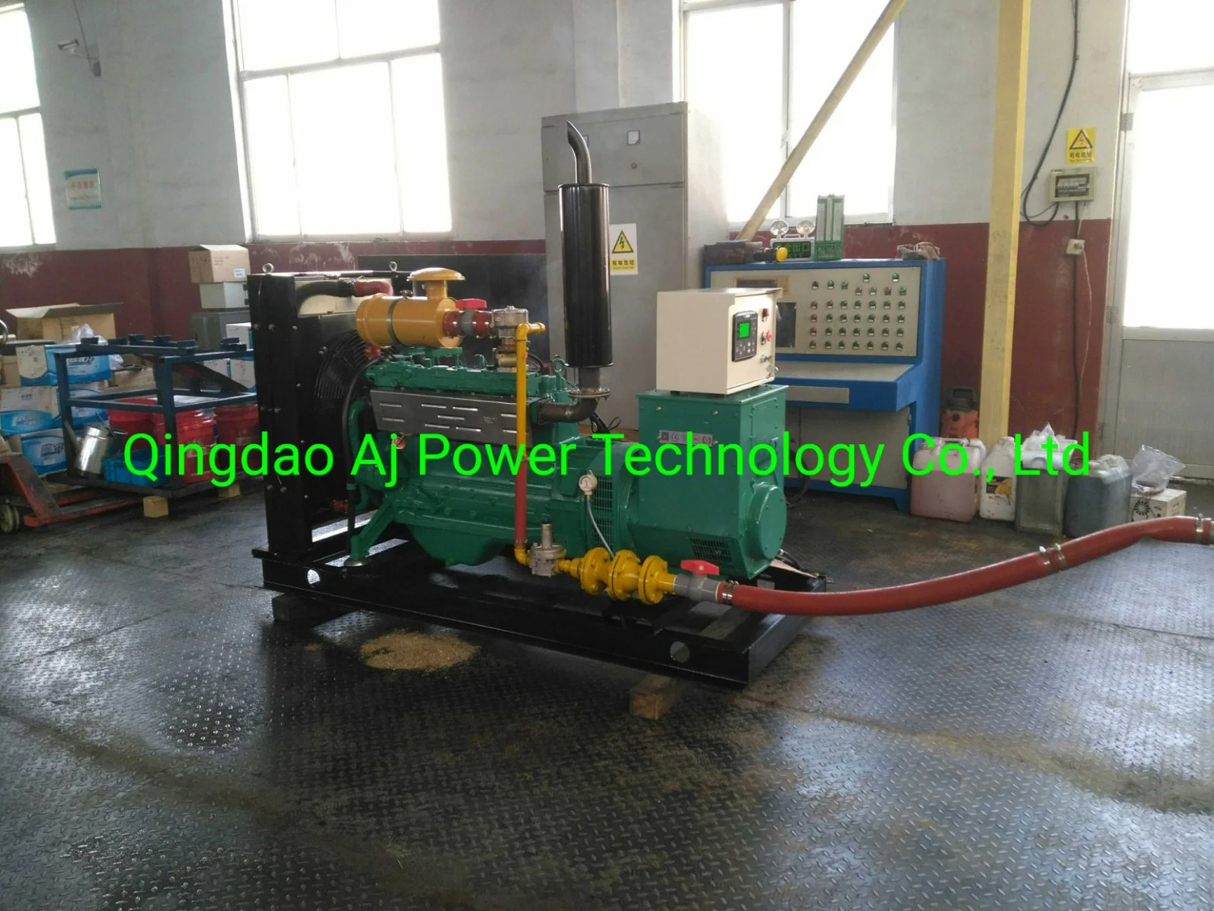 Ce Approved 10kw-2000kw Natural Gas Generator with LNG, CNG, LPG, Methane