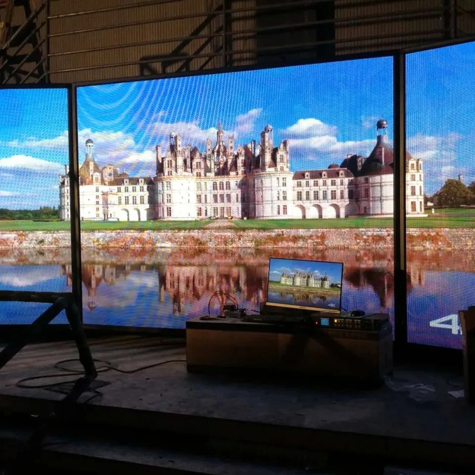 A Todo Color de alta calidad para interiores del panel de pantalla LED de señal cartelera muestra