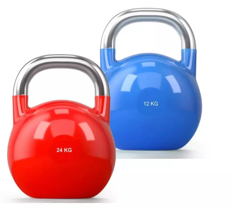 Colorful Can Customize Competition Kettlebell Adjustable Dumbbell Set