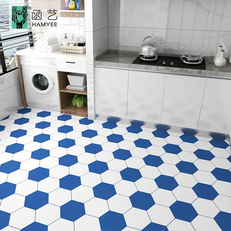 Floor Tile Sticker Waterproof Flooring Vinyl Peel and Stick Vinyl Floor Tile