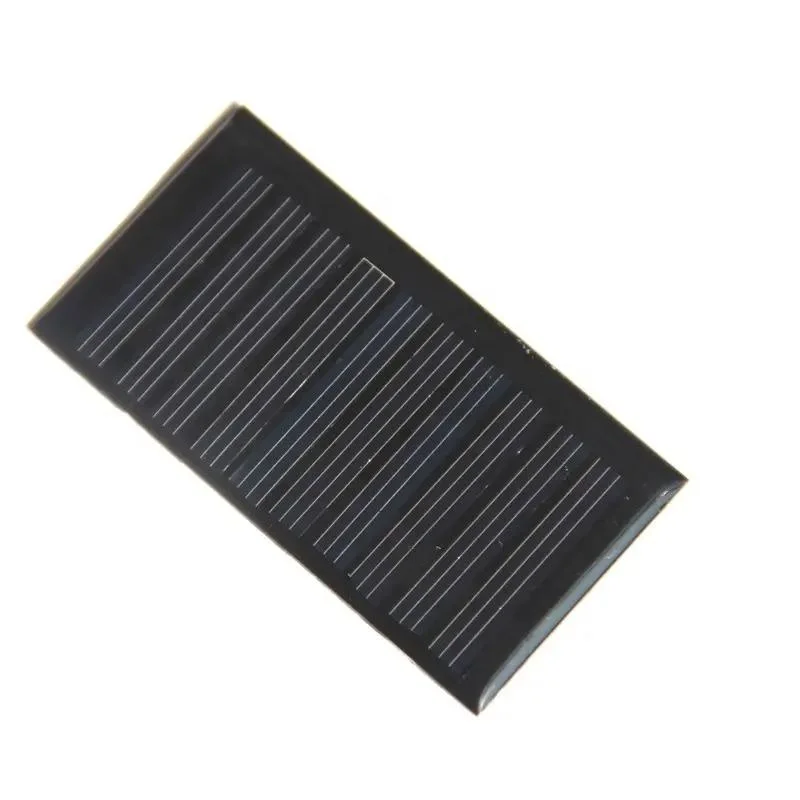 Модуль мини солнечной батареи 0,23 Вт 5 в система панели солнечных батарей для Зарядное устройство для батарей 3,7 в Light Toy Поликристаллическая панель рамы