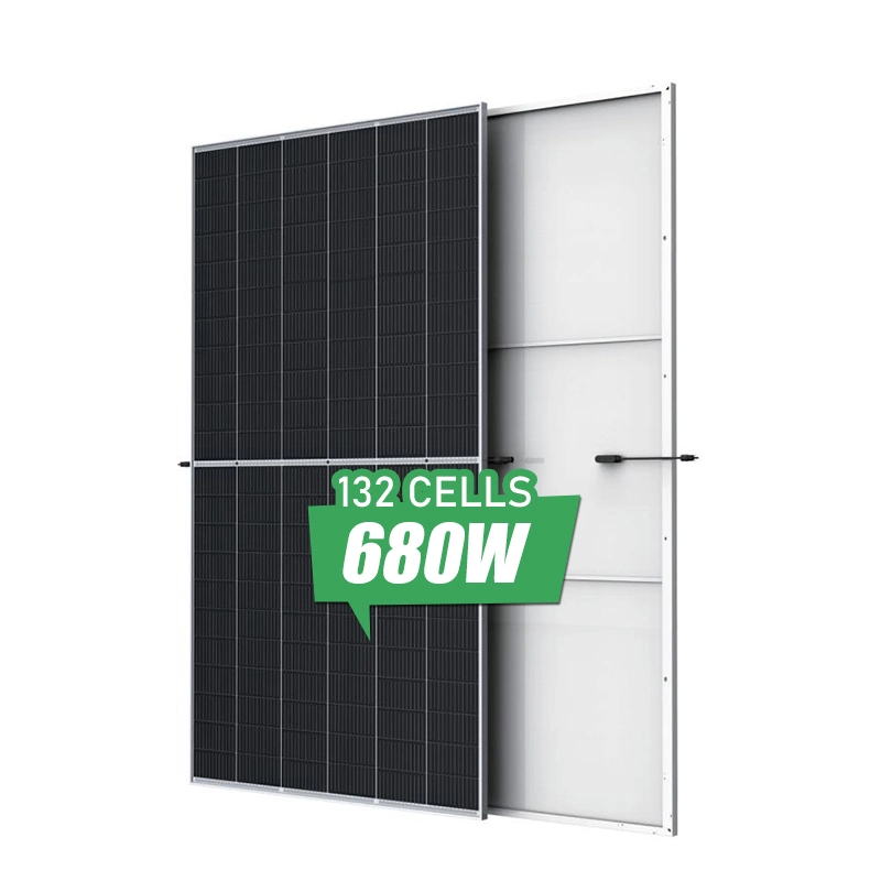 Trina/Yingli 655-670W 680 Watt 210mm células Topcon N-Type célula solar Productos de módulo de Panel Precio Mayorista/Proveedor para sistema de Energía Solar