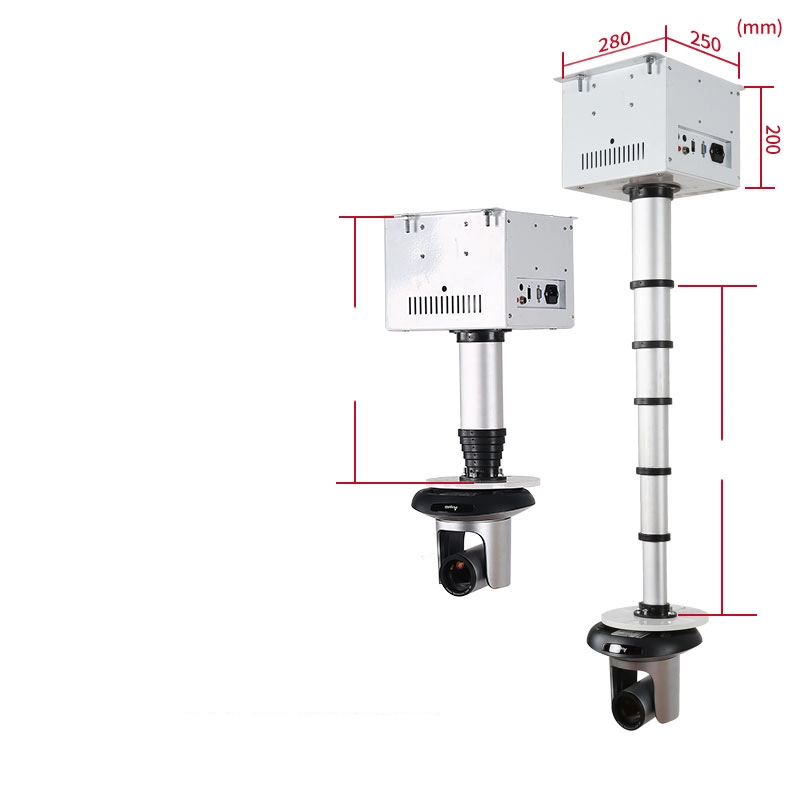 Remote Motorized PTZ Camera Lift System