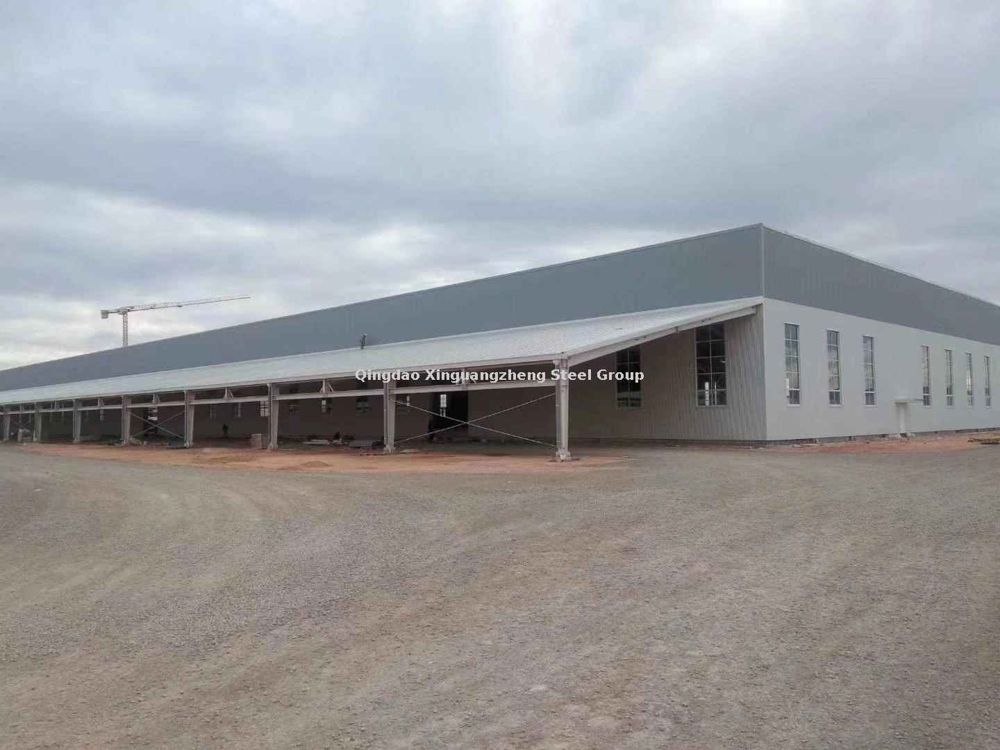 Commercial Prefabricated Building Steel Structure Warehouse Storage