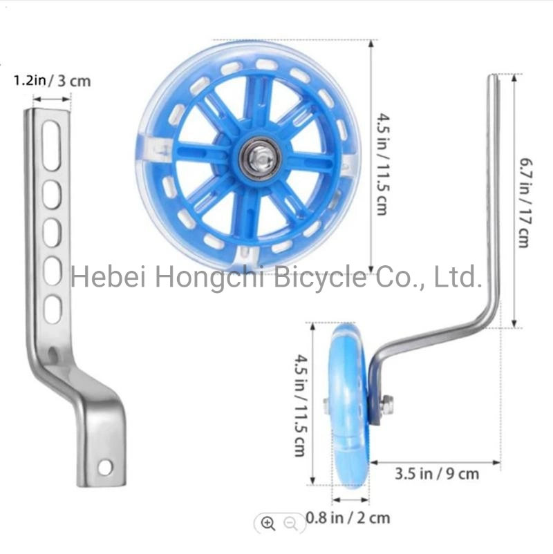Günstige blinkende Trainingräder mit leichten Fahrrad-Stabilisator