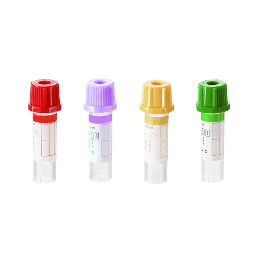 0.5ml 1ml Micro Blood Collection Tube for Children&prime; S Blood Collection