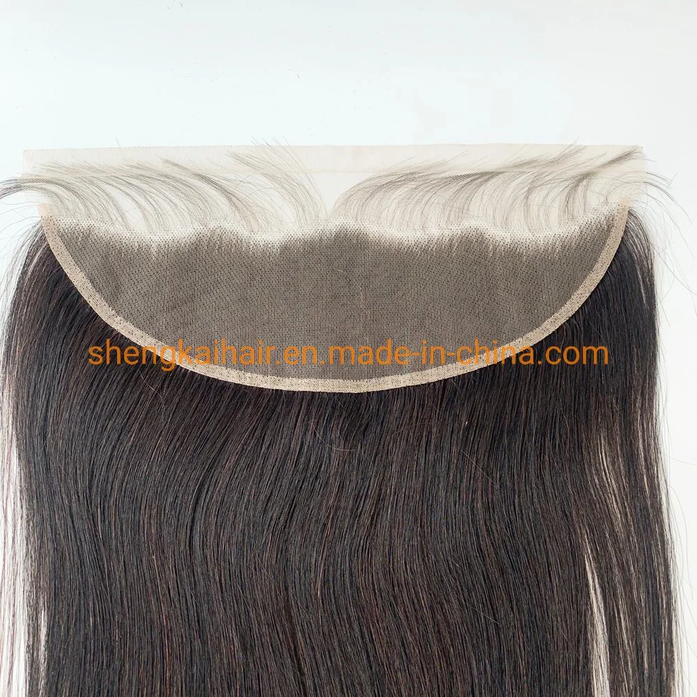 Wholesale Lace Straight Quality Human Hair Super Transparent Fine Swiss 13X4 Lace Frontal with Baby Hair